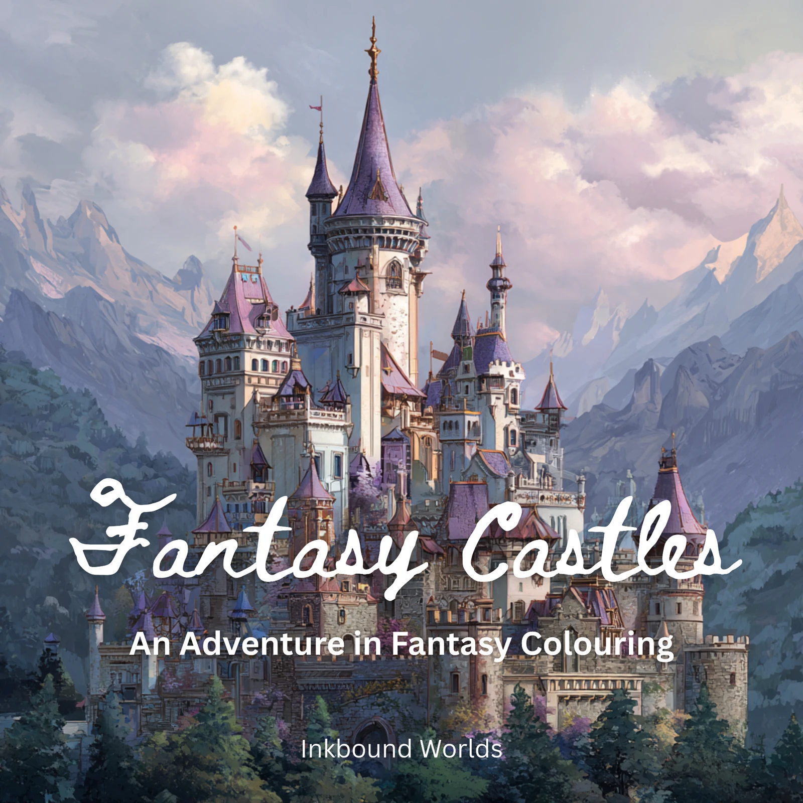 Fantasy Castles — Inkbound Worlds book cover