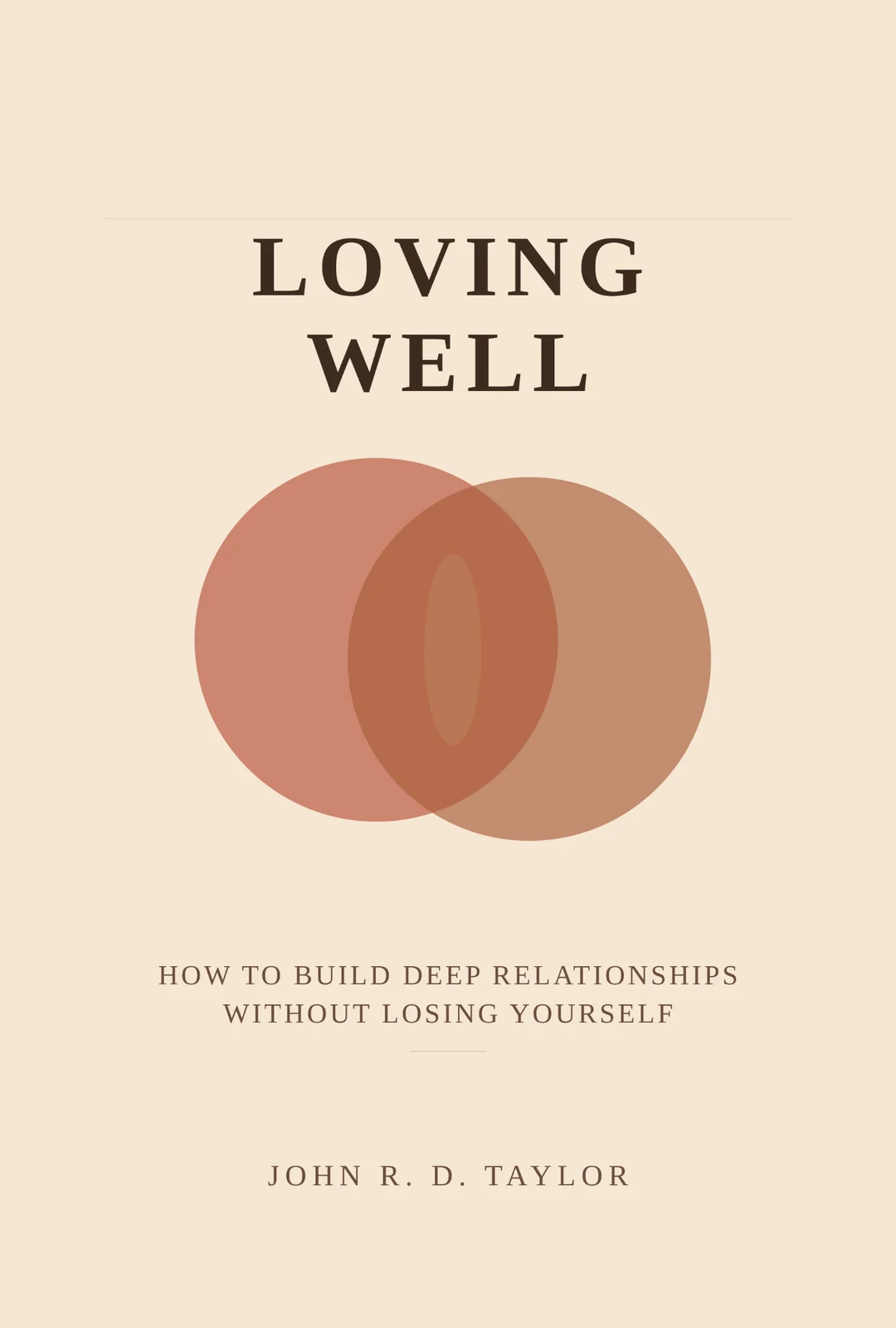 Loving Well — John R. D. Taylor book cover