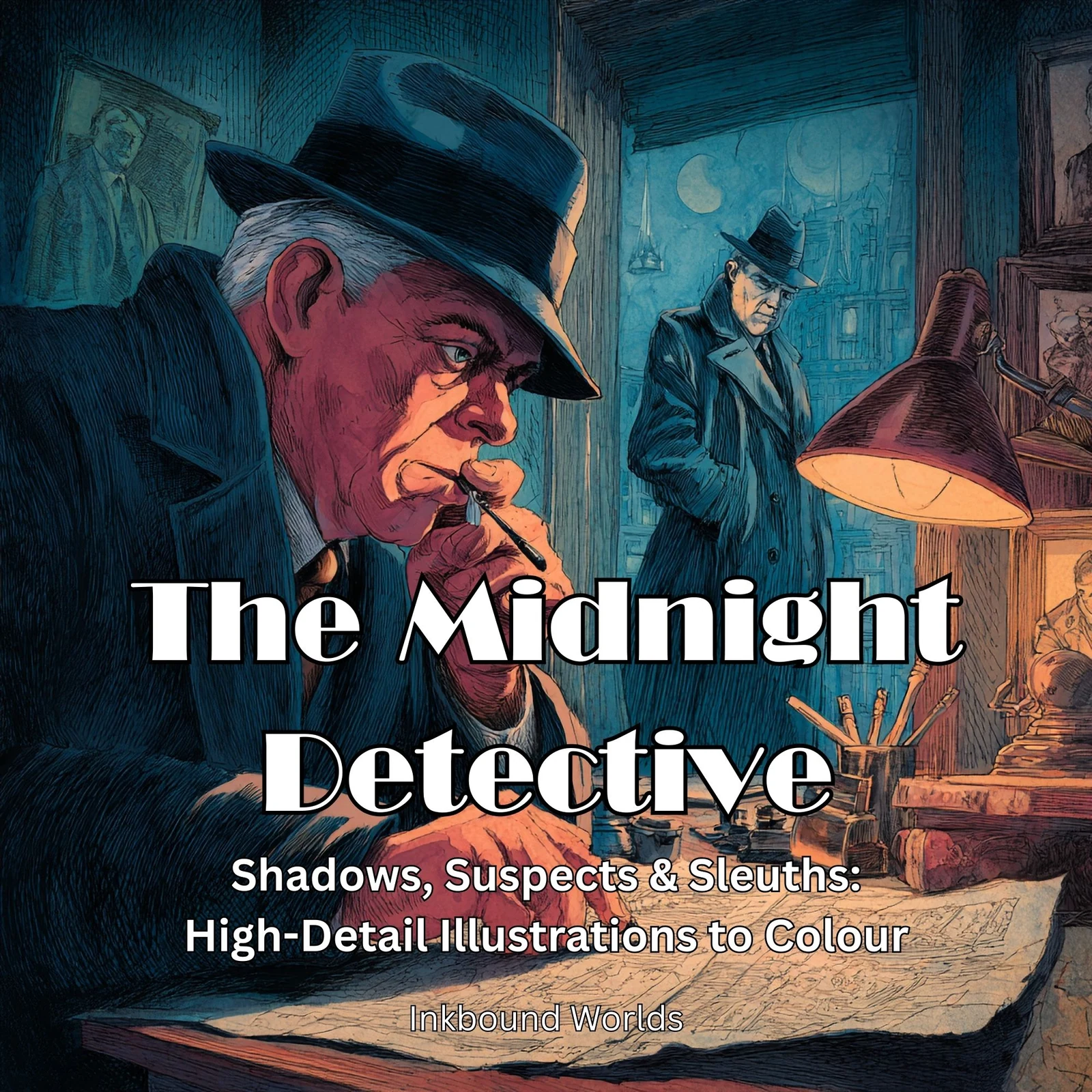 The Midnight Detective — Inkbound Worlds book cover